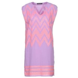 ANTIK BATIK Lana Dress in Lilac Purple with Pink Sequins Size Small VGUC